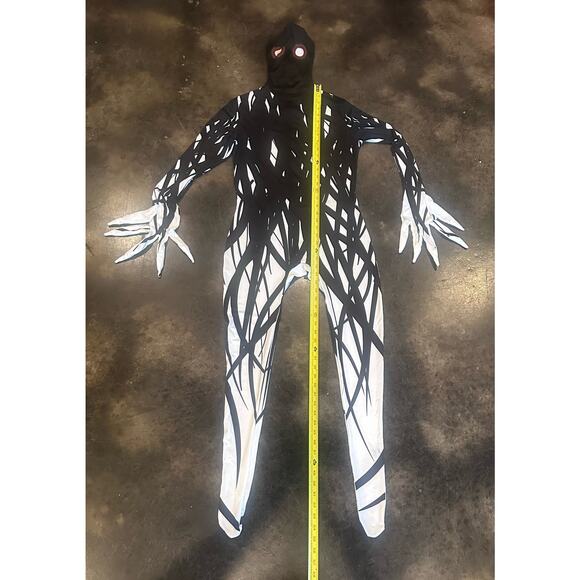 New Adult Zalgo Morphsuits Creepypasta Halloween Costume Urban Legend Medium - Picture 3 of 4